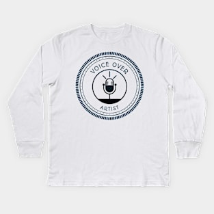 voice over artists classic Kids Long Sleeve T-Shirt